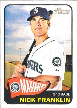 2014 Topps Heritage #67 Nick Franklin Front