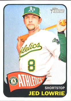 2014 Topps Heritage #81 Jed Lowrie Front