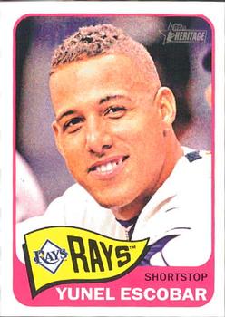 2014 Topps Heritage #111 Yunel Escobar Front