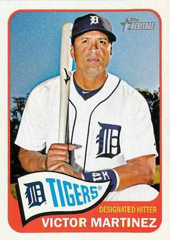 2014 Topps Heritage #356 Victor Martinez Front
