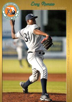 2012 Grandstand Florida State League Top Prospects #NNO Enny Romero Front