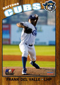 2012 Choice Daytona Cubs #6 Frank Del Valle Front