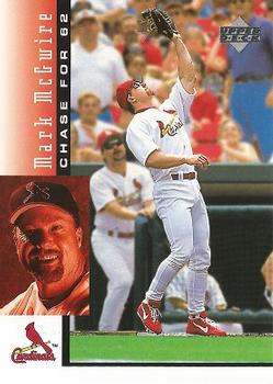 1998 Upper Deck Mark McGwire's Chase for 62 #18 Mark McGwire Front