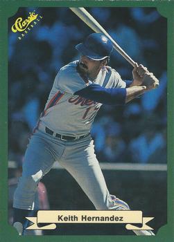 1987 Classic #4 Keith Hernandez Front