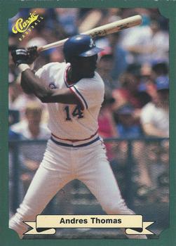 1987 Classic #7 Andres Thomas Front