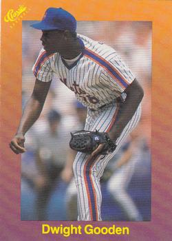 1989 Classic #107 Dwight Gooden Front