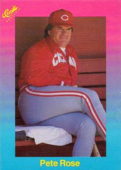 1989 Classic #71 Pete Rose Front