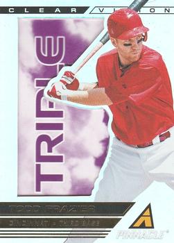 2013 Pinnacle - Clear Vision Hitting Triple #CV45 Todd Frazier Front