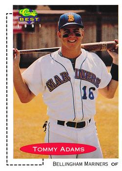 1991 Classic Best #430 Tommy Adams Front
