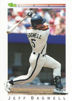 1992 Classic I #T8 Jeff Bagwell Front