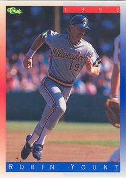 1992 Classic II #T30 Robin Yount Front