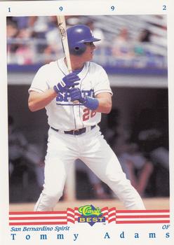 1992 Classic Best #245 Tommy Adams Front