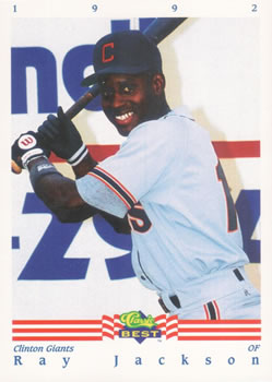 1992 Classic Best #78 Ray Jackson Front