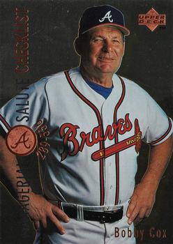 1996 Upper Deck #477 Bobby Cox Front