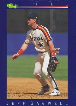 1992 Classic #187 Jeff Bagwell Front