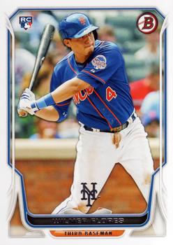 2014 Bowman #41 Wilmer Flores Front