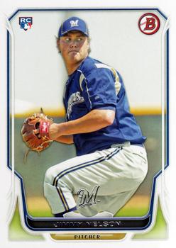 2014 Bowman #129 Jimmy Nelson Front
