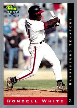1993 Classic Best #36 Rondell White Front