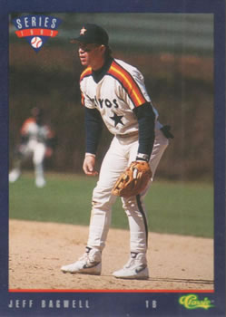 1993 Classic #T10 Jeff Bagwell Front