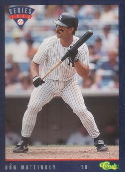 1993 Classic #T59 Don Mattingly Front