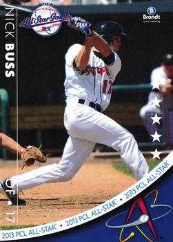 2013 Brandt Pacific Coast League All-Stars #3 Nick Buss Front