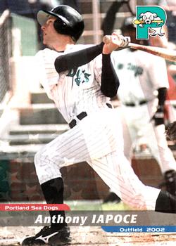 2002 Grandstand Portland Sea Dogs #NNO Anthony Iapoce Front