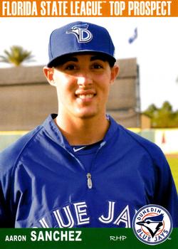 2013 Grandstand Florida State League Top Prospects #NNO Aaron Sanchez Front
