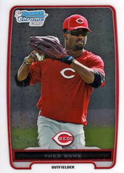 2012 Bowman Chrome - Prospects #BCP208 Theo Bowe Front
