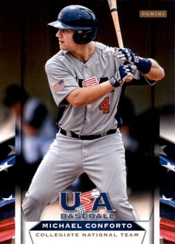 2013 Panini USA Baseball #7 Michael Conforto Front