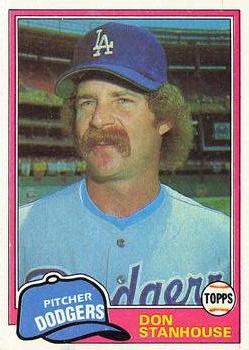 1981 Topps #24 Don Stanhouse Front