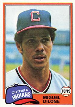 1981 Topps #141 Miguel Dilone Front