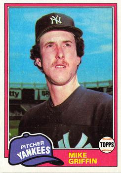 1981 Topps #483 Mike Griffin Front
