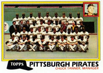 1981 Topps #683 Pittsburgh Pirates / Chuck Tanner Front