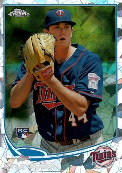 2013 Topps Chrome - Atomic Refractors #87 Kyle Gibson Front