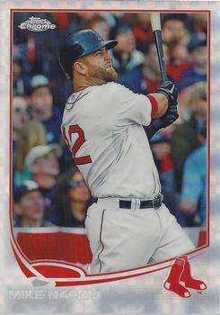 2013 Topps Chrome - X-Fractors #46 Mike Napoli Front