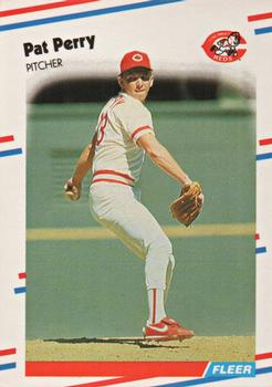 1988 Fleer - Glossy #244 Pat Perry Front