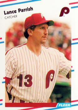 1988 Fleer - Glossy #310 Lance Parrish Front