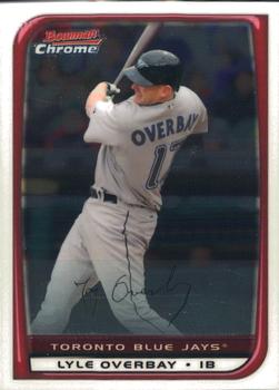 2008 Bowman Chrome #94 Lyle Overbay Front