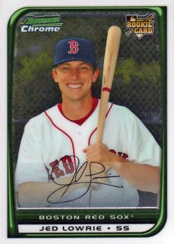 2008 Bowman Chrome #193 Jed Lowrie Front
