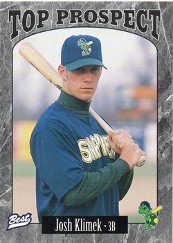 1997 Best Midwest League Top Prospects #2 Josh Klimek Front