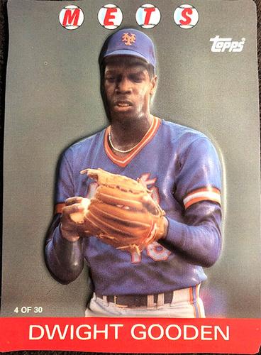 1986 Topps 3-D Baseball Stars #4 Dwight Gooden Front
