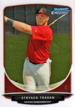 2013 Bowman Chrome - Prospects #BCP123 Stryker Trahan Front