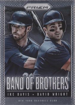 2013 Panini Prizm - Band of Brothers #BB13 David Wright / Ike Davis Front