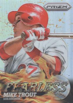 2013 Panini Prizm - Fearless Prizms #F4 Mike Trout Front