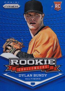 2013 Panini Prizm - Rookie Challengers Prizms Blue #RC2 Dylan Bundy Front