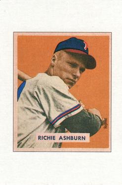 1989 Bowman - Reprint Sweepstakes #NNO Richie Ashburn Front