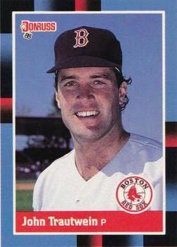 1988 Donruss Boston Red Sox Team Collection #NEW John Trautwein Front