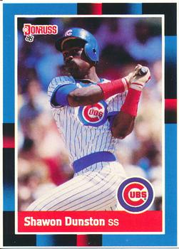 1988 Donruss Chicago Cubs Team Collection #146 Shawon Dunston Front