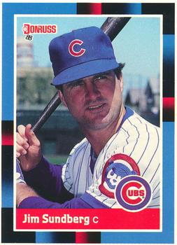 1988 Donruss Chicago Cubs Team Collection #488 Jim Sundberg Front
