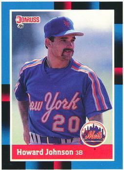 1988 Donruss New York Mets Team Collection #569 Howard Johnson Front
